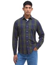 Men's Barbour Kenton Checked Tailored Shirt - Classic Tartan