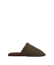 Men's Barbour Everitt Mule Slippers - Olive
