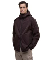Men's Barbour International Peckett Showerproof Jacket - Java Red