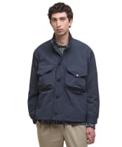 Men's Barbour Jig Showerproof Jacket - Dark Navy