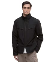 Men's Barbour International Alver Showerproof Jacket - Black