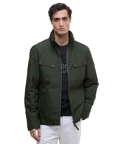Men's Barbour International Alver Showerproof Jacket - Sage