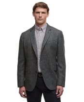 Men's Barbour Firth Moons Herringbone Blazer - Grey