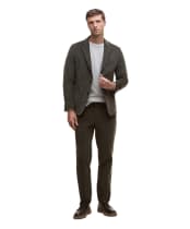 Men's Barbour Wallington Cord Trouser - Olive