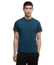Men's Barbour International Small Logo Tee - Shaded Emerald