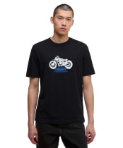Men's Barbour International Cruise Graphic T-Shirt - Black