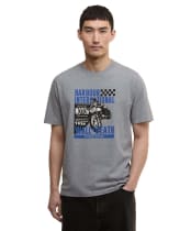 Men's Barbour International Weekender Graphic T-Shirt - Anthracite Marl