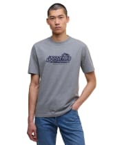 Men's Barbour International Pillion Graphic T-Shirt - Anthracite Marl