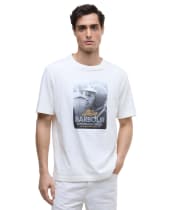 Men's Barbour International Port T-Shirt - Whisper White