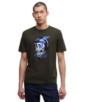 Men's Barbour International Flash Graphic T-Shirt - Sage