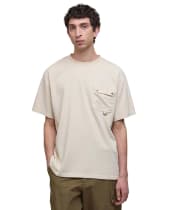 Men's Barbour Leazes T-Shirt - Ecru