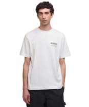 Men's Barbour Glencorse Relaxed Graphic T-Shirt - Whisper White