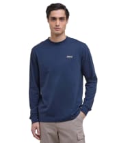 Men's Barbour International Louis Long Sleeve T-Shirt - Navy