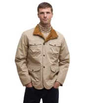 Men's Barbour Ogston Waterproof Jacket - Washed Stone