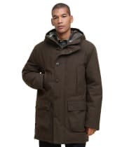 Men's Barbour Winter Beaufort Waterproof Parka - Black Oak