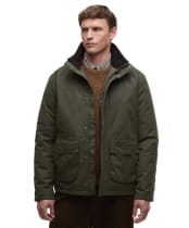 Men's Barbour Sander Waterproof Jacket - Olive