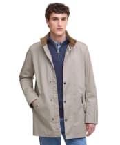Men's Barbour Chelsea Waterproof Jacket - Washed Stone