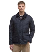 Men's Barbour Ambleside Waxed Jacket - New Navy