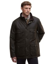 Men's Barbour Westward Wax Jacket - Olive