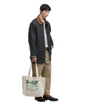 Barbour Script Tote Bag - Natural