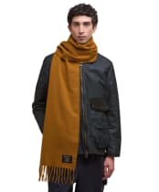 Barbour Brandy Boucle Scarf - Bronze Brown