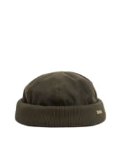 Men's Barbour Oakmoor Wax Docker Hat - Olive