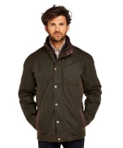 Men’s Dubarry Carrickfergus Waxed Jacket - Olive
