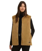 Mialn Fur Gilet - Antique Bronze
