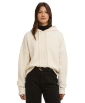 Women's Barbour International Katya Knitted Hoodie - Cloud
