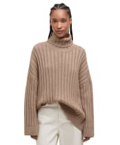 Women's Barbour Maeve Knitted Jumper - Fawn