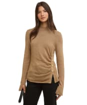 Women's Barbour International Monique Knitted Jumper - Antique Bronze