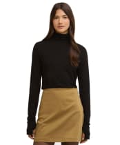 Women's Barbour International Leia Top - Black