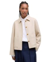 Women's Barbour Ashdon Overshirt - Oat