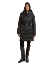 Women's Barbour International Longline Jada Puffer Jacket - Black
