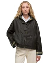 Women's Barbour Ryedale Waxed Jacket - Archive Olive / Ancient