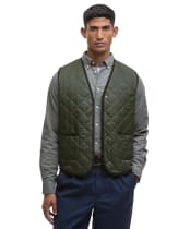 Men's Barbour Modern Quilted Waistcoat - Olive