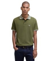 Men's Barbour Marlton Tailored Fit Polo Shirt - Wintermoss