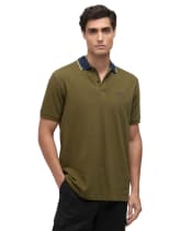 Men's Barbour International Vase Polo Shirt - Light Sage