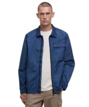 Men's Barbour International Inline Overshirt - Insignia Blue