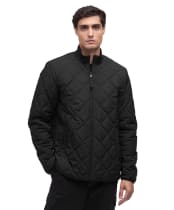 Men's Barbour International Walden Quilted Jacket - Black