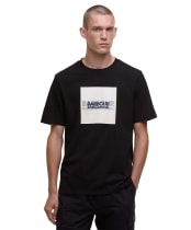 Men's Barbour International Moakes Graphic T-Shirt - Black