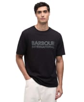 Men's Barbour International Essential Graphic T-Shirt - Black
