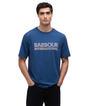 Men's Barbour International Essential Graphic T-Shirt - Insignia Blue