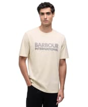 Men's Barbour International Essential Graphic T-Shirt - Calico White