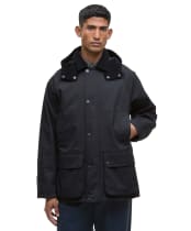 Men's Barbour Modern Beaufort Waterproof Jacket - Navy