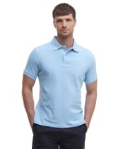 Men's Barbour Sports Polo 215G - Sky