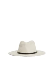 Women's Barbour Evelyn Braid Trilby Hat - Ecru