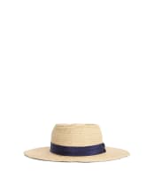 Women's Barbour Lily Straw Summer Hat - Natural
