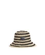 Women's Barbour Annie Crochet Hat - Black / Ecru