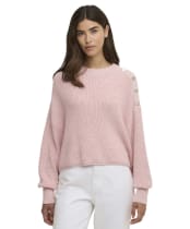 Women's Barbour International Alexis Knitted Jumper - Desert Pink